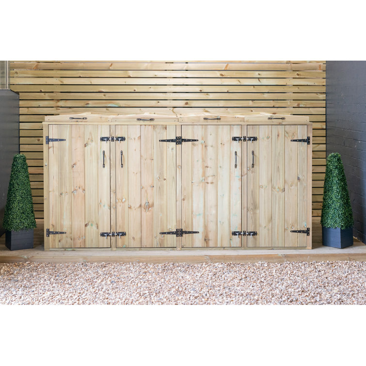 Union Rustic Sahale Wooden Quad Bin Store & Reviews Wayfair.co.uk